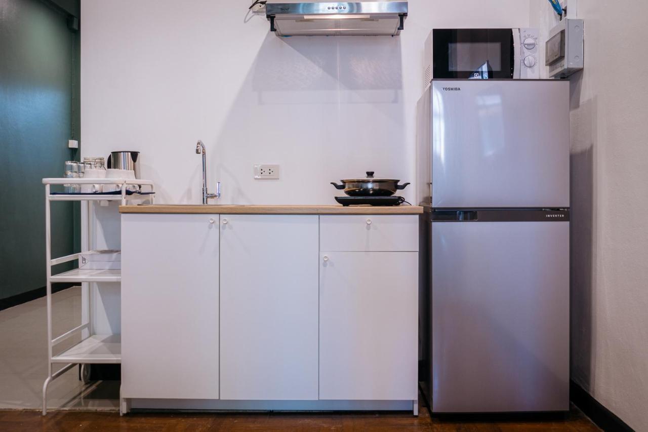 T3 Two Bedrooms Wifi Full Kitchen 1 Min To Bts Bangkok Exterior foto